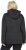 Ulla Popken Sweater Knit Fleece Hoodie Black - Puloverji & jopice - 