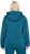 Ulla Popken Sweater Knit Fleece Hoodie Dark Petrol - Puloverji & jopice - 