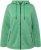 Ulla Popken Melange Knit Fleece Lined Hoodie Spring Green - Puloverji & jopice - 