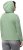 Ulla Popken Drawstring Hem Zip-Up Hoodie Light Green - Puloverji & jopice - 