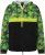 Ulla Popken Mineral Print Quick Dry Hoodie Black - Puloverji & jopice - 