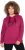 Ulla Popken Rock Sequined Hoodie Ruby - Puloverji & jopice - 