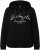 Ulla Popken City Name Graphic Hoodie Black - Puloverji & jopice - 