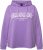 Ulla Popken City Name Graphic Hoodie Light Purple - Puloverji & jopice - 