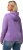 Ulla Popken City Name Graphic Hoodie Light Purple - Puloverji & jopice - 