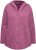 Ulla Popken Cable Knit Long Sleeve Hoodie Berry - Puloverji & jopice - 