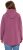 Ulla Popken Cable Knit Long Sleeve Hoodie Berry - Puloverji & jopice - 