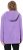 Ulla Popken Teddy Plush Long Sleeve Hoodie Pale Lilac - Puloverji & jopice - 