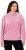 Ulla Popken Corduroy Hoodie Raspberry - Puloverji & jopice - 
