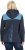 Ulla Popken Waffle Pique Contrast Color Hoodie Navy - Puloverji & jopice - 