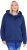 Ulla Popken Athletic Department Hoodie Navy - Puloverji & jopice - 