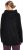 Ulla Popken Fleece Sweatshirt Hoodie Black - Puloverji & jopice - 