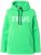 Ulla Popken TRUE Lettering Hoodie Mint Green - Puloverji & jopice - 