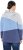 Ulla Popken Color Block Fleece-Lined Hoodie Atlantic Blue - Puloverji & jopice - 