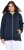 Ulla Popken Decorative Seam Zip-Up Hoodie Navy - Puloverji & jopice - 