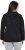 Ulla Popken Eyelet Embroidered Zip-Up Hoodie Black - Puloverji & jopice - 