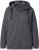 Ulla Popken Snake Detail Zip-Up Hoodie Graphite Grey - Puloverji & jopice - 
