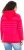 Ulla Popken Oversized Striped Long Sleeve Hoodie Lychee - Puloverji & jopice - 