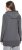 Ulla Popken Decorative Seam Zip-Up Hoodie Graphite Grey - Puloverji & jopice - 