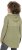 Ulla Popken Mixed Texture Button Down Hoodie Pond Green - Puloverji & jopice - 