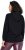 Ulla Popken Decorative Lace-Up Hoodie Black - Puloverji & jopice - 