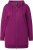 Ulla Popken Contrast Piping Zip-Up Hoodie Pink Berry - Puloverji & jopice - 