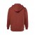 JP1880 Hoodie With Zipper Brick Brown - Puloverji & jopice - Moški Puloverji & Jopice za Močnejše Postave