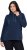 Ulla Popken Relaxed Fit Long Sleeve Hoodie Navy - Puloverji & jopice - 
