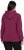 Ulla Popken Relaxed Fit Long Sleeve Hoodie Dark Berry - Puloverji & jopice - 