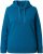Ulla Popken Relaxed Fit Long Sleeve Hoodie Cerulean - Puloverji & jopice - 