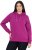 Ulla Popken Relaxed Fit Long Sleeve Hoodie Berry - Puloverji & jopice - 