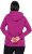 Ulla Popken Relaxed Fit Long Sleeve Hoodie Berry - Puloverji & jopice - 
