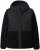 Ulla Popken Mixed Texture Hoodie Black - Puloverji & jopice - 