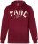 JP1880 Hoodie with Embroidery Aubergine - Puloverji & jopice - Moški Puloverji & Jopice za Močnejše Postave