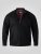 D555 Kent Elastic Rib Hem & Cuffs Harrington Jacket Black - Jakne - Moške bunde za Močnejše Postave