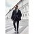 JP1880 Jacket Business Waterproof Windproof Black TALL - MOŠKA OBLAČILA MT-6XLT - DALJŠI kroji