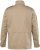JP1880 Field Jacket with Badges Vintage Look Dark Beige - Jakne - Moške bunde za Močnejše Postave