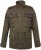 JP1880 Field Jacket with Badges Vintage Look Moss Green - Jakne - Moške bunde za Močnejše Postave