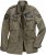 JP1880 Field Jacket with Badges Vintage Look Moss Green - Jakne - Moške bunde za Močnejše Postave