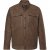 JP1880 Leather Jacket Lambskin Suede Brown - Jakne - Moške bunde za Močnejše Postave