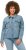 Ulla Popken Embroidered Denim Jacket Light Blue - Jakne - 