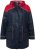 Ulla Popken HYPRAR Colorblock Triple Function Frisian Jacket Navy - Jakne - 