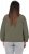 Ulla Popken Cargo Style Elastic Hem Jacket Olive Grey - Jakne - 