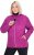 Ulla Popken HYPRAR Lightweight Quilted Water-Repellent Jacket Berry - Jakne - 
