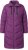 Ulla Popken HYPRAR Longline Water Repellent Jacket Plum - Jakne - 