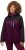 Ulla Popken HYPRAR Lightweight Triple Function Jacket Dark Berry - Jakne - 
