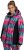 Ulla Popken HYPRAR Graphic Stripe Fully Lined Ski Jacket Teal - Jakne - 