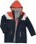 Ulla Popken HYPRAR Color Block Triple Function Ski Jacket Black - Jakne - 