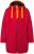 Ulla Popken HYPRAR Triple Function Contrast Trim Quilted Lining Jacket Salsa Red - Jakne - 