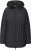 Ulla Popken HYPRAR Channel Quilted Jacket Black - Jakne - 